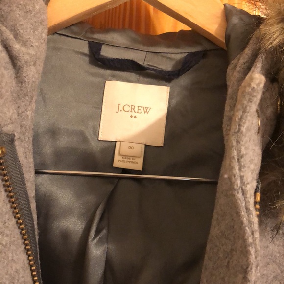 J Crew gray wool coat - Picture 2 of 5